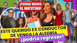 Este muy querido ex conductor de Venga la Alegría podría regresar al matutino!