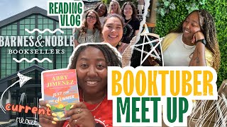 a bookish vlog 📚🛍️ (booktuber meet up, book shopping, reading just for the summer)