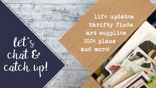 Let's chat and catch up! updates, plans, art supplies hauls, thrift finds and more!