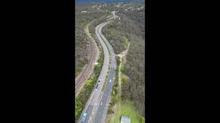 dji mini 3 hyperlapse great Western highway linden blue Mountains nsw Australia