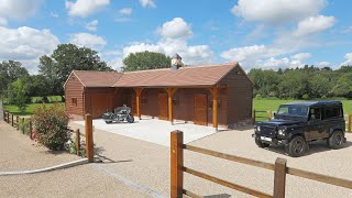 English Heritage Buildings Use Carbon Neutral Green Oak for Extensions, Garages and more