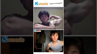 Flexing on Omegle 💪│ Funny Reactions #omegle #alexeubank #gym #trentwins #aesthetics