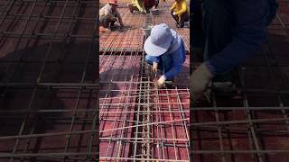 Rebar slab work #shorts #construction #building #civilengineering