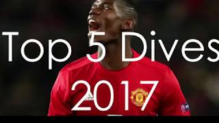 Paul Pogba Wins 2017 Golden Dive Award