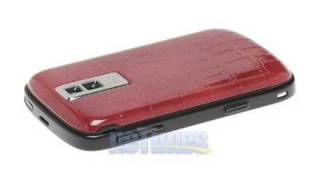 OEM Battery Cover For RIM BlackBerry Bold 9000 - Red Croco Backing