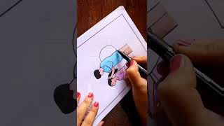 Couples mandala art | couples drawing | mandala art | shorts | YouTube shorts