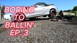 Ep. 3 Boring to Ballin' -MX5 Build (BC Racing Coilovers, Sad News)