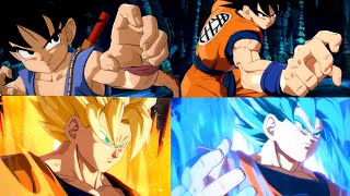 ALL GOKU'S   super power in (Dragon Ball Fighter Z)