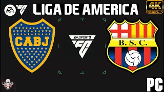 BOCA JUNIORS VS BARCELONA SC | LIGA DE AMERICA [FC 24]