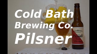 Cold Bath Brewing Co  Pilsner