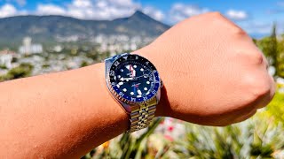 Seiko 5 Sports GMT “Batman” An AMAZING Travel Watch! (Greetings from El Salvador!) 🇸🇻