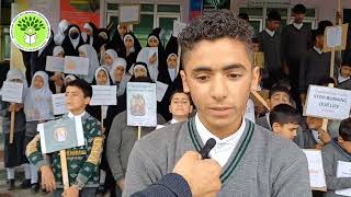 Anti Tobacco Day | Aaqib Hussain | Class 7th | AYMEI Shiganpora