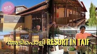 12#സൗദിയിലെ ഊട്ടി || Beautiful resort in Taif || Beit Al ward || Malayalam vlog