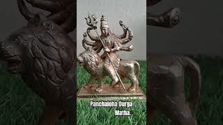 Panchaloha Durga Matha. HEIGHT - 8 INCHES.#durgamata#brass#brasslove#bronzestatue#art#antique#love