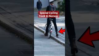 Special Cycling Track In Norway #shorts