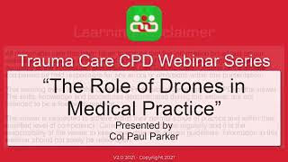 The Role of Drones in Medical Practice