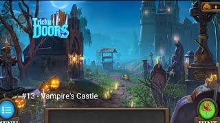 Tricky doors level 13 Vampire's Castle walkthrough