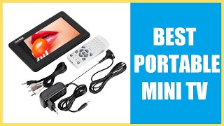 Best Portable Mini TV - LEADSTAR D7 Rechargeable 7" Portable Mini TV on Aliexpress