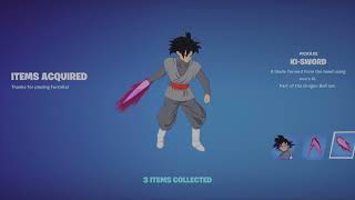 I Got Goku Black In Fortnite!