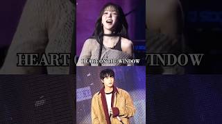 Jin and Red velvet Wendy Heart on the window live performance💜 Their vocals are insane🔥 #jin #wendy