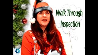 Tips for a Walk Through Inspection