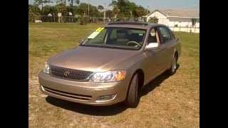 2002 TOYOTA AVALLON XLS ,near Gainesville, Ocala Fl .CALL FRANCIS  (352)-745-2019