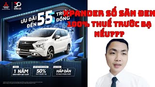 🔴XPANDER MT ĐEN SỐ SÀN 2024 | 100% THUẾ  TRƯỚC BẠ ĐẠI LÝ+NHÀ NƯỚC+BHVC+TM+PK+++