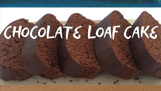 CHOCOLATE LOAF CAKE RECIPE | LOAF BREAD CAKE |EASY CHOCOLATE CAKE RECIPE | BY ATHAS KITCHEN