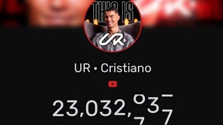 Ur Cristiano vs Mr beast live subscribers Count