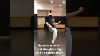 How to do the Twisting kick - step by step guide #taekwondo  #martialarts