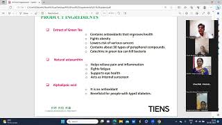 Tiens Teapoly and Spirulina Benefits by Dr HK Anurag