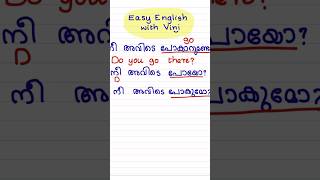 MAKE QUESTIONS IN ENGLISH EASILY#spokenenglishmalayalam  #easyenglishwithvini