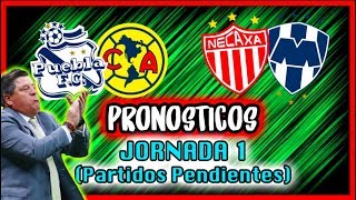 😱🔴 PRONOSTICOS JORNADA 1 CLAUSURA 2020 LIGA MX - Puebla vs America - Necaxa vs Monterrey 🔥🚨