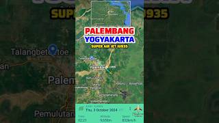 Palembang to Yogyakarta Flight Route Super Air Jet IU935 3-10-2024 #shorts #youtubeshorts #aviation