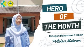 Nominasi Mahasiswa Terbaik - Hero of the Month | Poltekkes Kemenkes Mataram