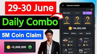 hamster kombat daily combo 29 June | hamster kombat daily combo today | hamster kombat daily combo