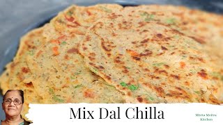 Try Different type of Chilla/Full of Protein & taste in yummy/Unique Chilla Recipe