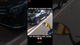 Salah Satu Alasan Suka Sunmori di Jaksel #sunmori #vlog #motovlog #jaksel #motor