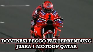 Dominasi Pecco Bagnaia Tak Terbendung, Pedro Acosta Mulai Tebar Ancaman! MotoGP Qatar Highlight