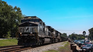 NS D9-44CW 9838 leading on NS 153 at Central