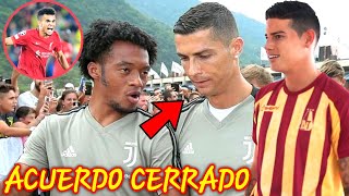 BOMBA CERRADA!! ¿CR7 y CUADRADO juntos? | JAMES RODRIGUEZ FICHAJE | LUIS DIAZ SE RINDE EN EUROPA