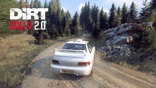 Subaru S4 Glencastle Farm Scotland Wet ''DiRT Rally 2.0''