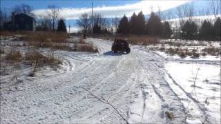 My Isabella whipping her RZR 170 sideways