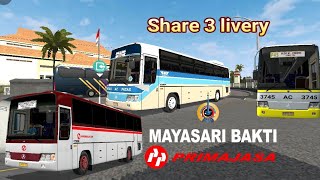 SHARE LIVERY MAYASARI BAKTI,PPD,PRIMAJASA 📍 MOD BUS JADUL 1521 FARID MADYAWAN