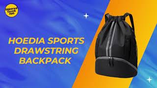 Hoedia Sports Drawstring Backpack - Universal Goods Hub