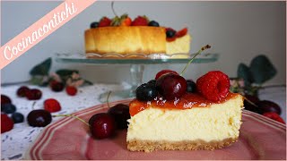 Tarta de queso estilo New York Cheesecake | La más fácil y deliciosa!!