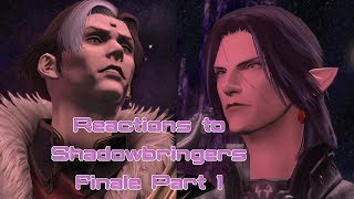 FFXIV Shadowbringers Reactions: Finale Part 1