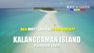 Beautiful WHITE SAND of KALANGGAMAN ISLAND PHILIPPINES