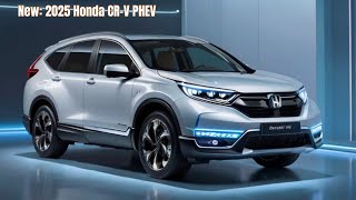 2025 Honda CR-V PHEV launched - Charting a New Path to the Future