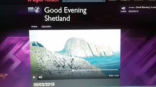 David Sandison of the SSPO grilled on BBC Radio Shetland (5 March 2018)